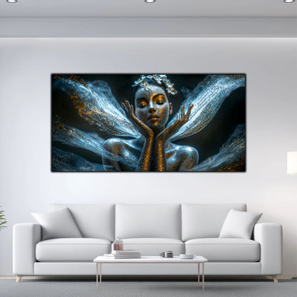 Beyond Meditation - Tablouri moderne pe sticla securizata pentru living contemporan NO08