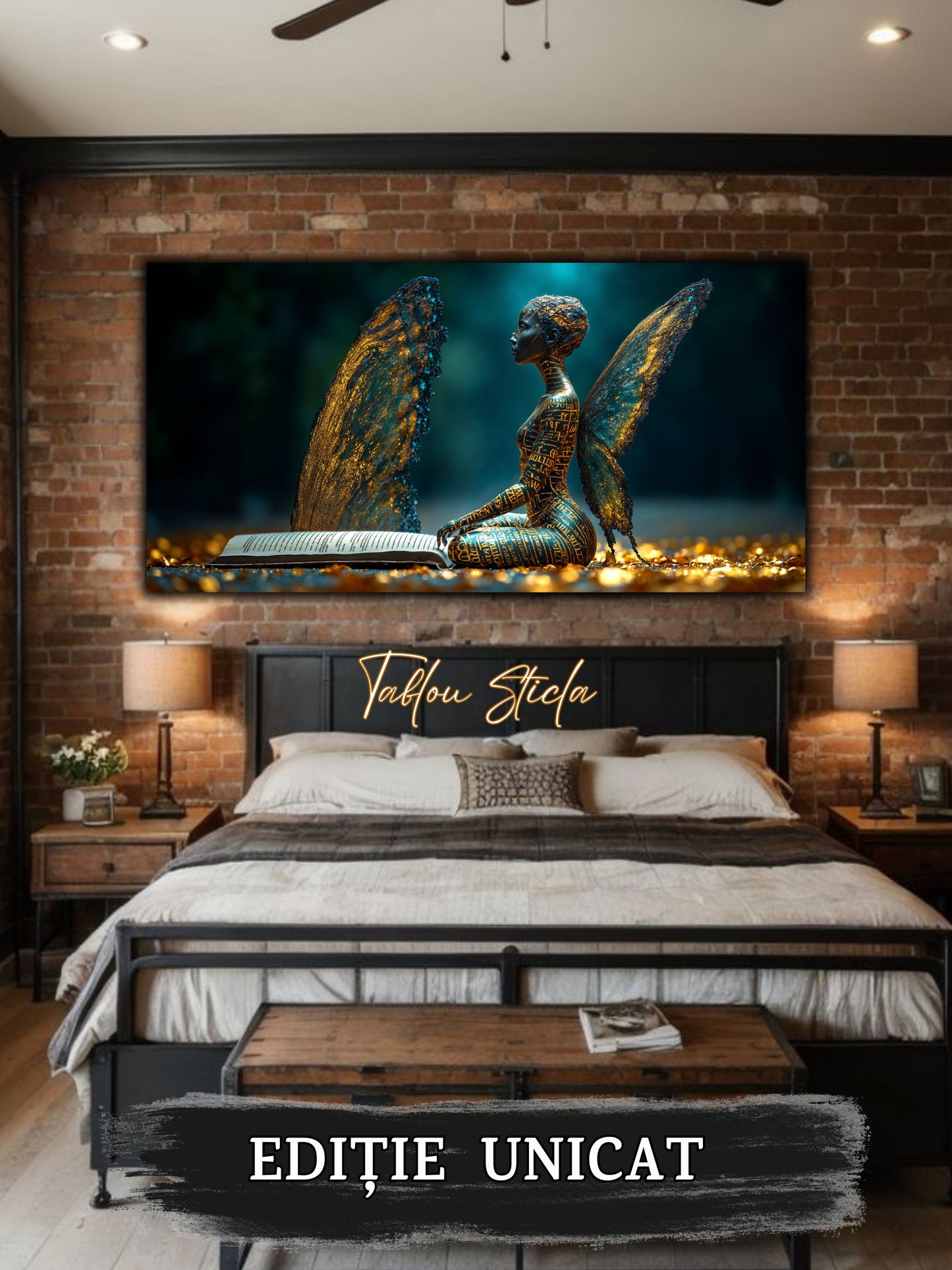 Tablou pe sticlă securizată – unicat - Silent Shatter 02