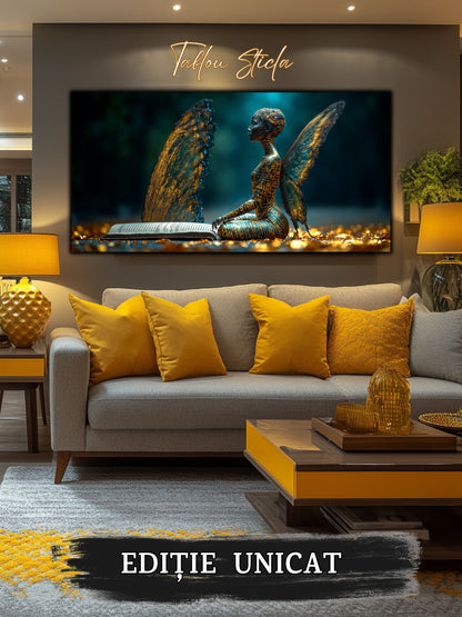 Tablou pe sticlă securizată – unicat - Silent Shatter 02