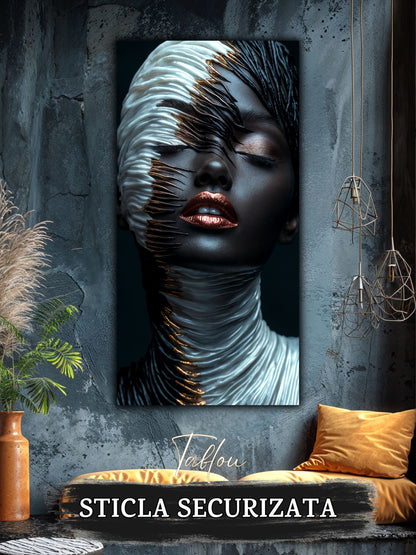 Innerverse - Tablou Sticla  - Unicat - no01
