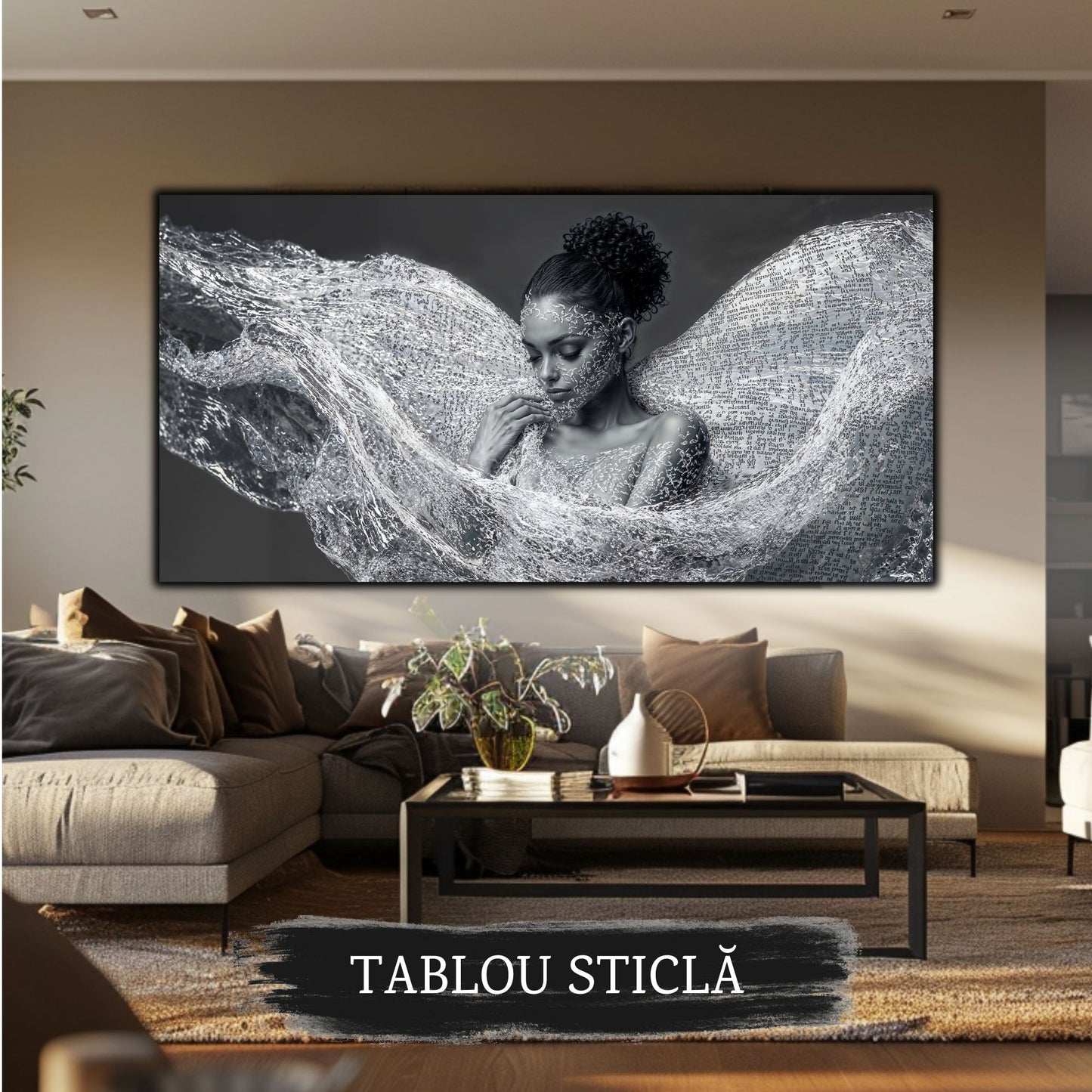 Frosted Soul 02 - Tablou Sticla Securizata