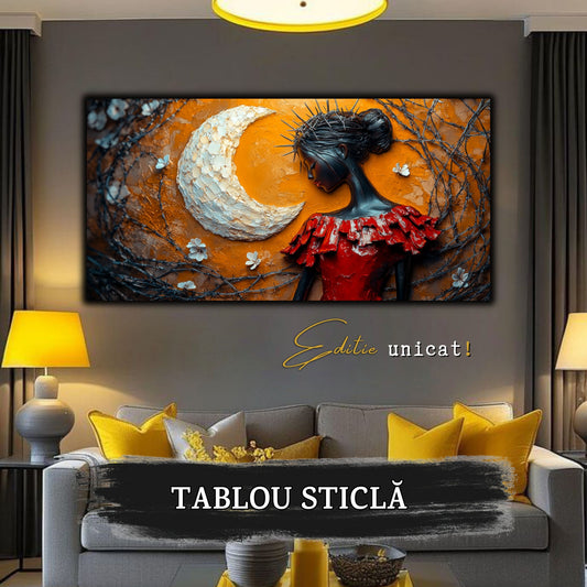 Thorned Beauty - Tablou Sticla Securizata - no05