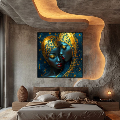 Tablou unicat din sticlă securizată - Beyond Tribe NO35