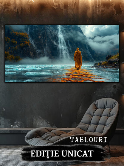 Tablou unicat din sticlă securizată Vanishing Step - No05