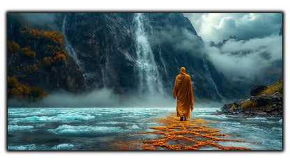 Tablou unicat din sticlă securizată Vanishing Step - No05