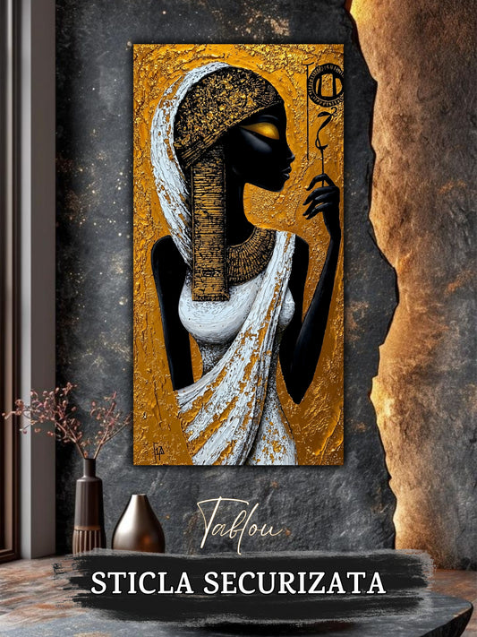 Whispers of the Nile - Tablou Sticla - 01