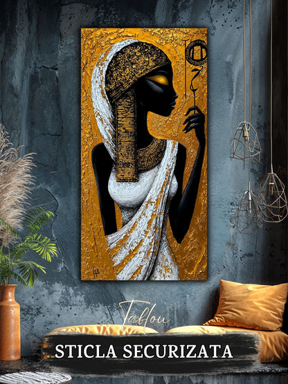 Whispers of the Nile - Tablou Sticla - 01
