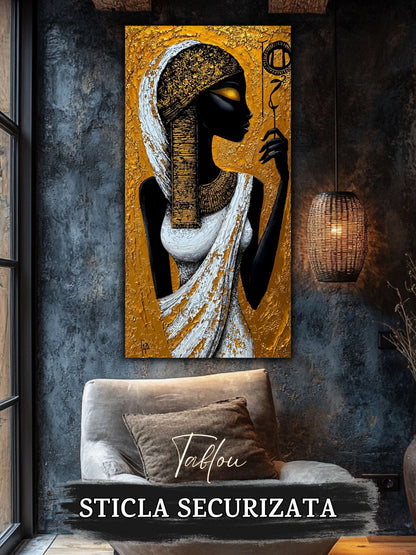 Whispers of the Nile - Tablou Sticla - 01