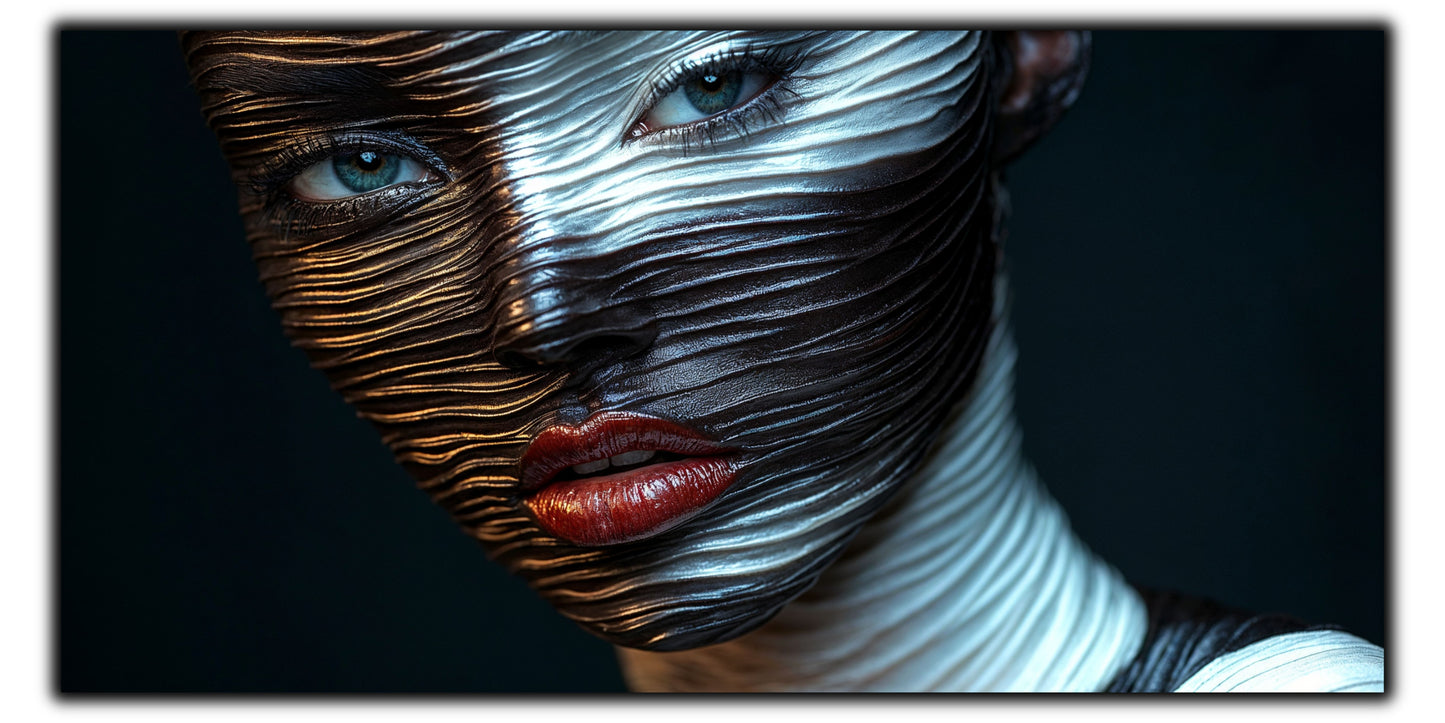 Innerverse - Tablou Sticla  - Unicat - no20