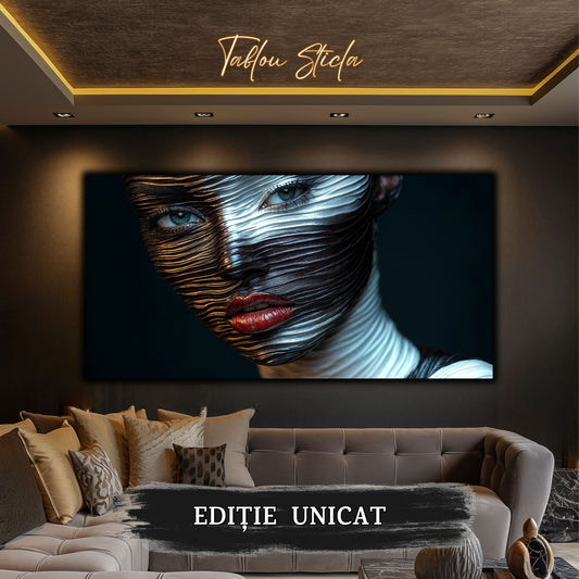 Innerverse - Tablou Sticla  - Unicat - no20