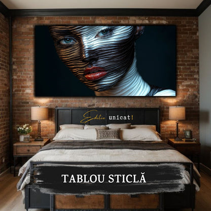 Innerverse - Tablou Sticla  - Unicat - no20