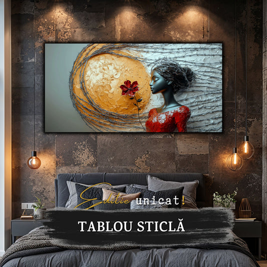 Thorned Beauty - Tablou Sticla Securizata - no02
