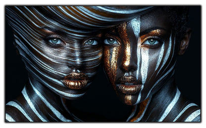 Dark Glow - Tablou Decorativ Contemporan si Abstract - NO02