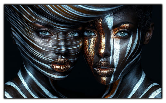 Dark Glow - Tablou Decorativ Contemporan si Abstract - NO02