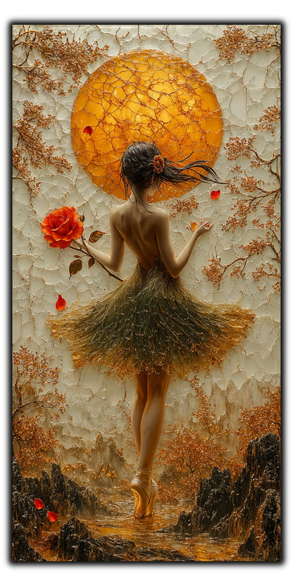 Tablou Sticla Securizata - Fragment of The Soul - 08