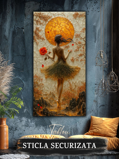 Tablou Sticla Securizata - Fragment of The Soul - 08