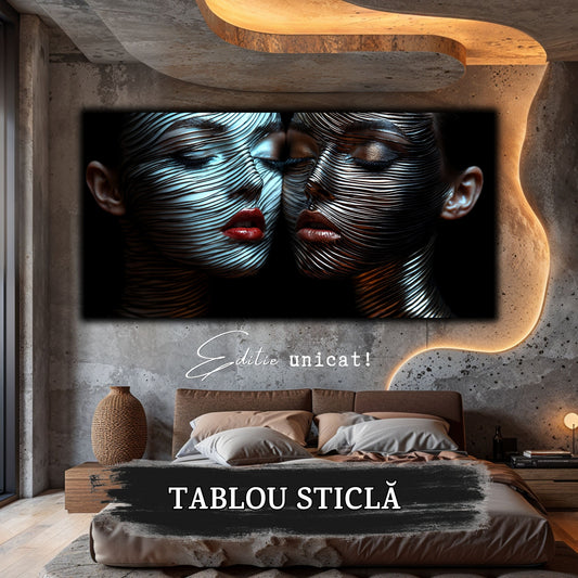Innerverse - Tablou Sticla  - Unicat - no11