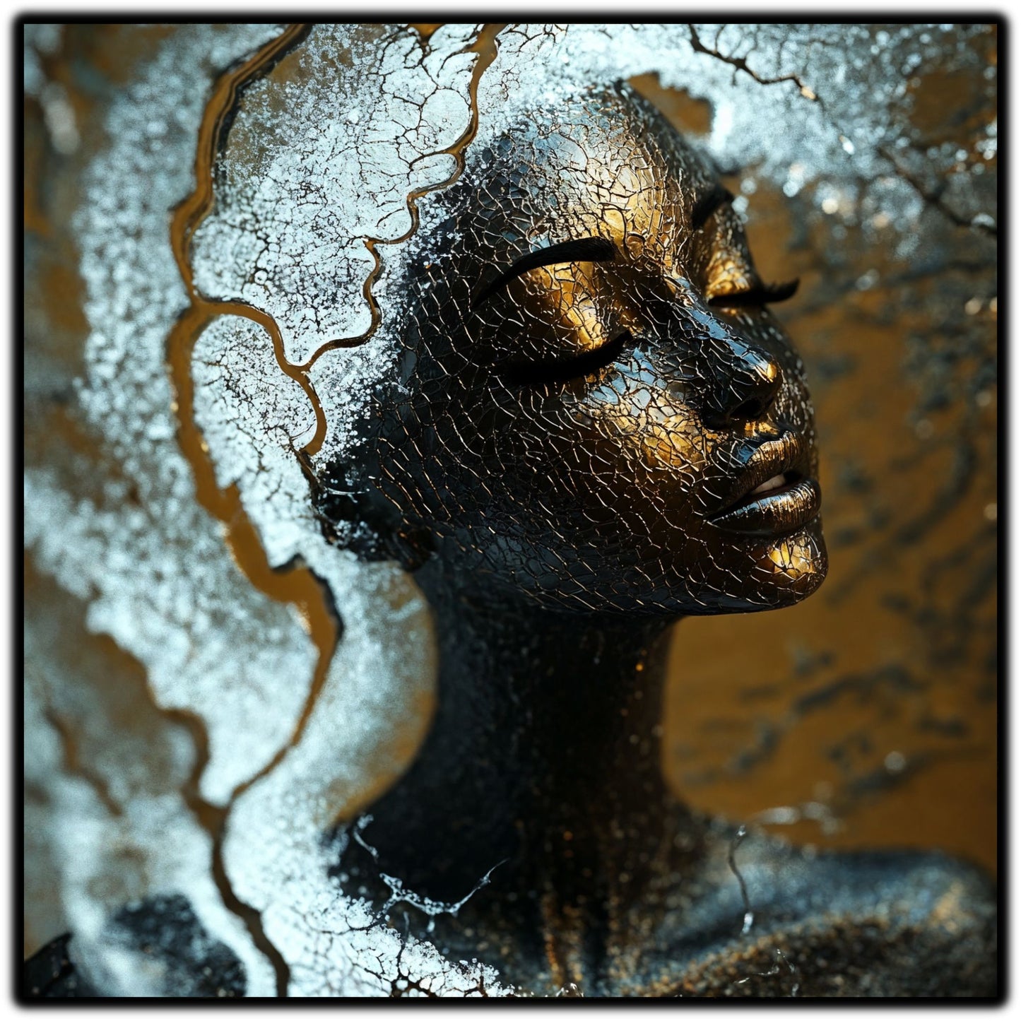 Liquid dream 02 - Tablou Unicat pe Sticla
