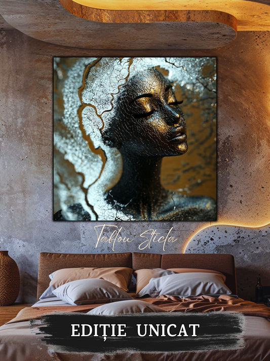 Liquid dream 02 - Tablou Unicat pe Sticla