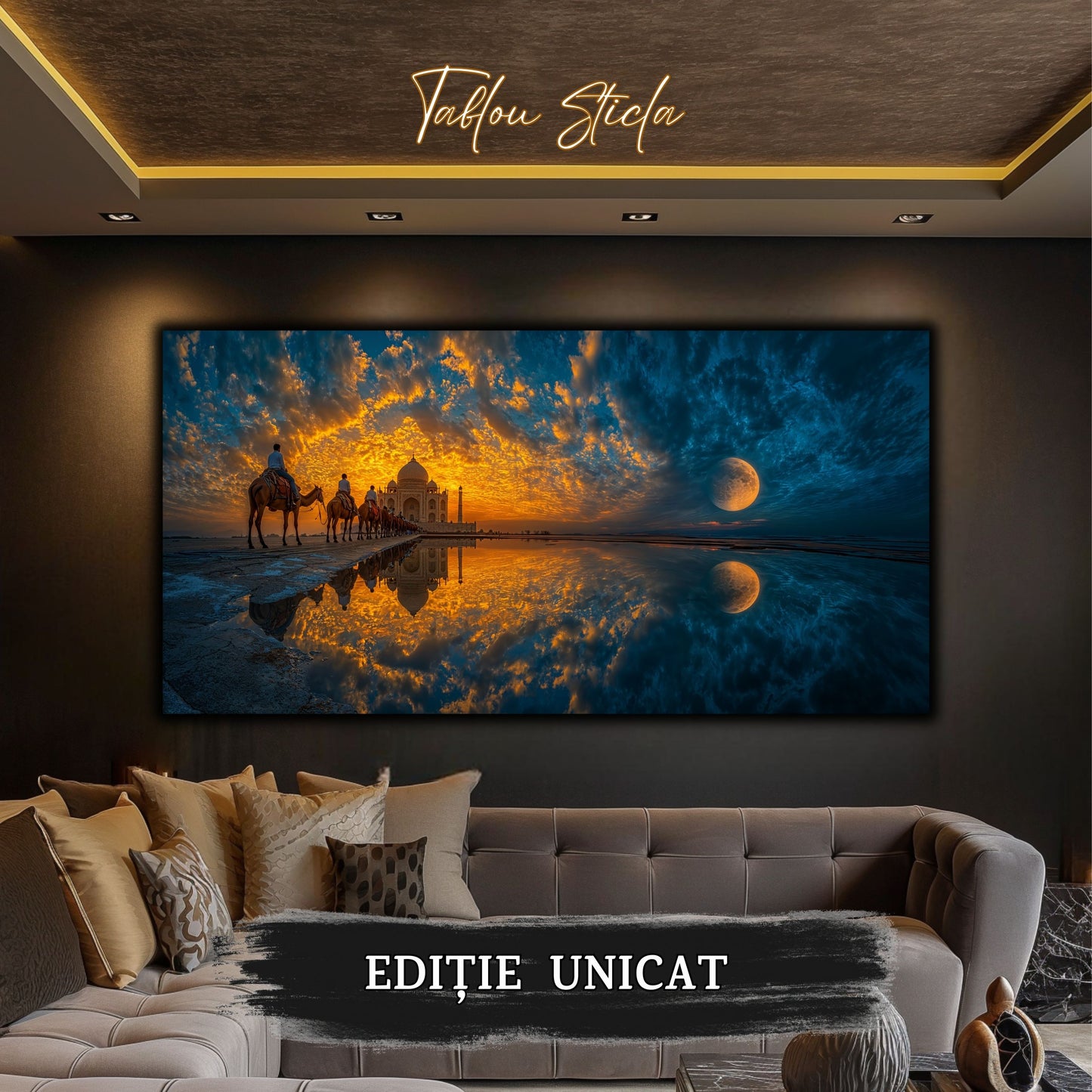 Eternal Sunset - Tablouri Decorative din Sticla - no03