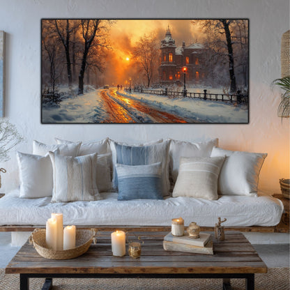 Tablou Sticla Securizata - Colectia Cold Ember - no09