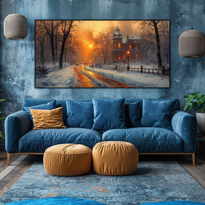 Tablou Sticla Securizata - Colectia Cold Ember - no09