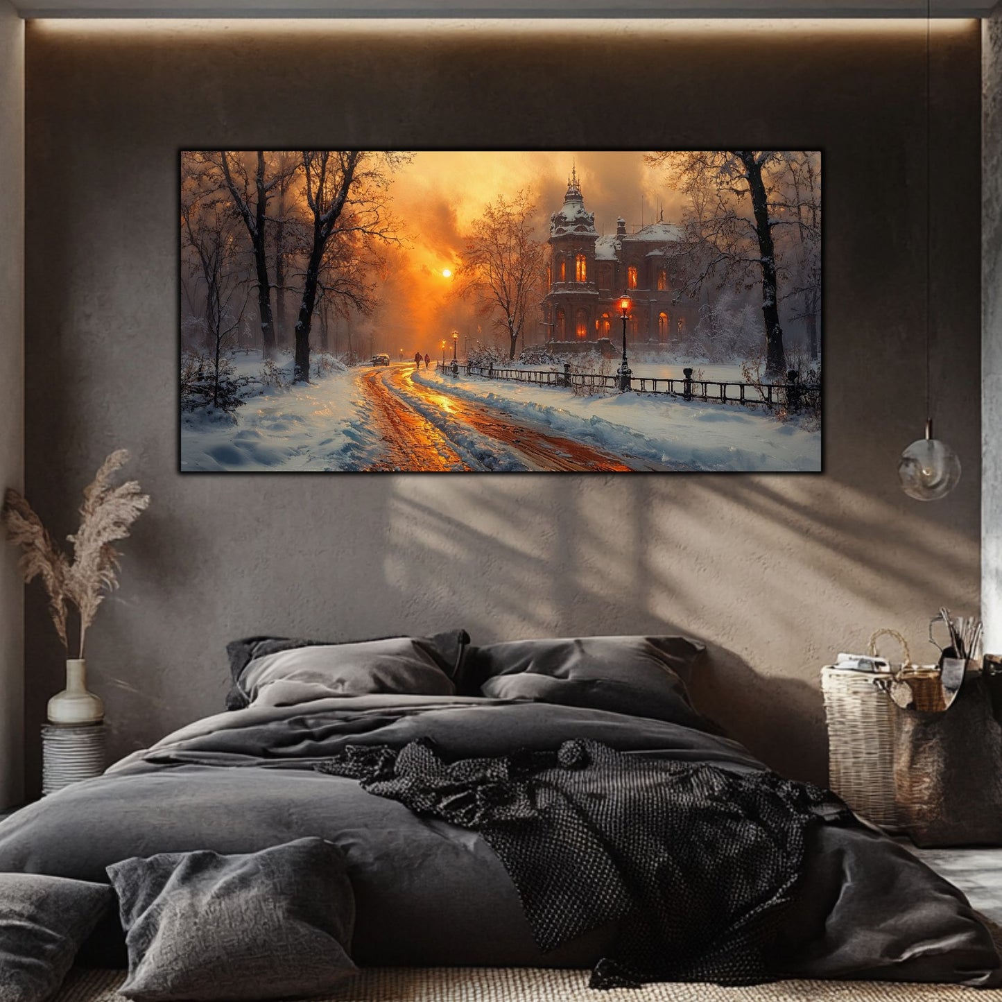 Tablou Sticla Securizata - Colectia Cold Ember - no09