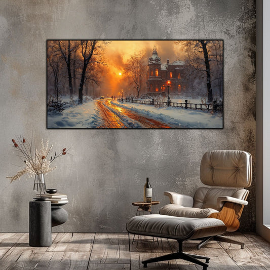 Tablou Sticla Securizata - Colectia Cold Ember - no09