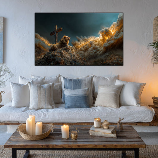 Tablou Decorativ Modern - Print UV pe Sticla - „Sacred Modernities” - No02