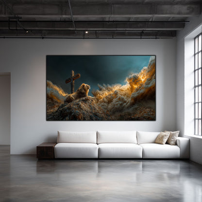 Tablou Decorativ Modern - Print UV pe Sticla - „Sacred Modernities” - No02