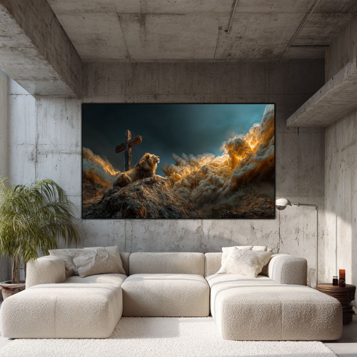 Tablou Decorativ Modern - Print UV pe Sticla - „Sacred Modernities” - No02