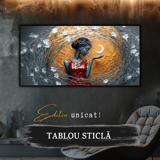 Thorned Beauty - Tablou Sticla Securizata - no14