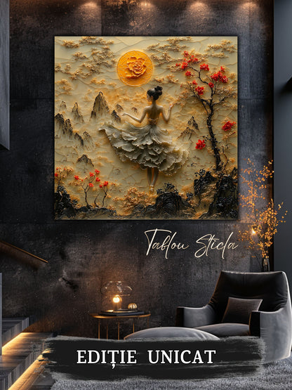 Tablou Sticla Securizata - Fragment of The Soul - 15