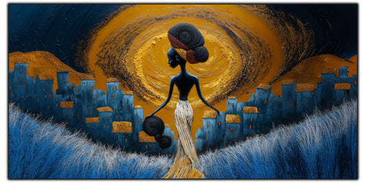 Tablou unicat din sticlă securizată -No02