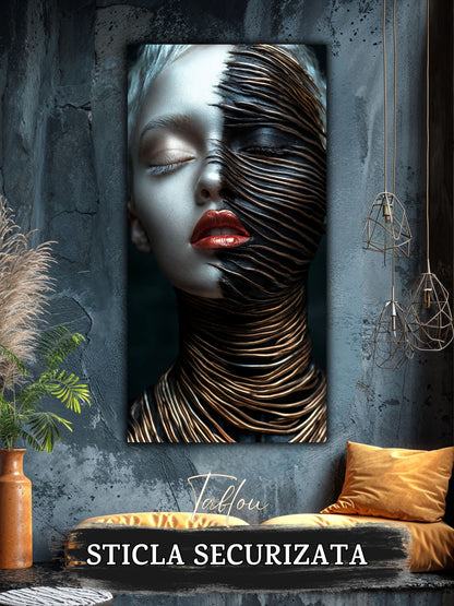 Innerverse - Tablou Sticla  - Unicat - no02