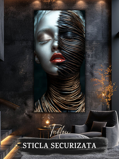 Innerverse - Tablou Sticla  - Unicat - no02