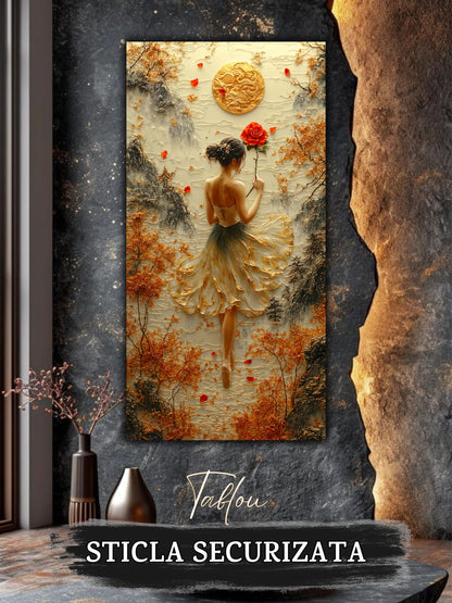 Tablou Sticla Securizata - Fragment of The Soul - 02