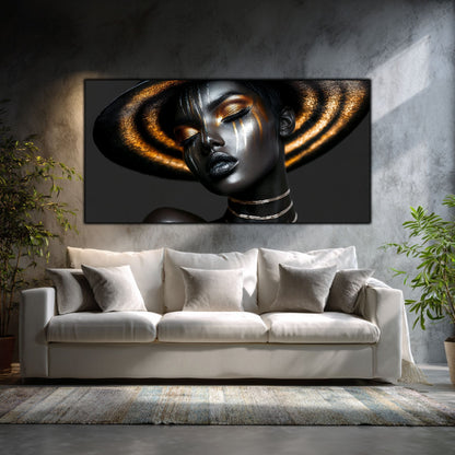 Tablou Decorativ Modern „Lumina Viselor" – Sticlă Securizată