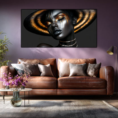 Tablou Decorativ Modern „Lumina Viselor" – Sticlă Securizată