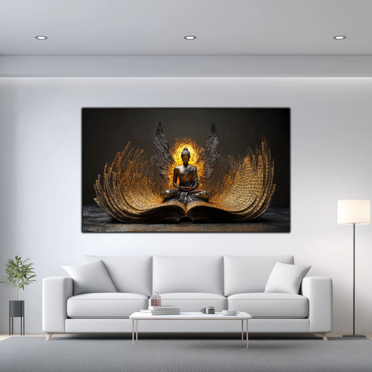 Tablou Decorativ pt Living sau Dormitor - Print UV pe Sticla - „Ascend” - No08