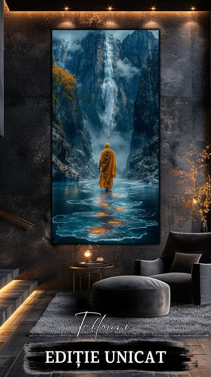 Tablou unicat din sticlă securizată Vanishing Step - No11