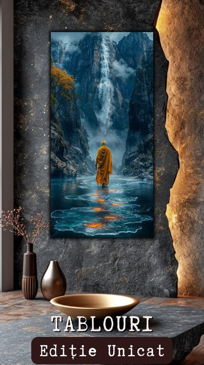 Tablou unicat din sticlă securizată Vanishing Step - No11