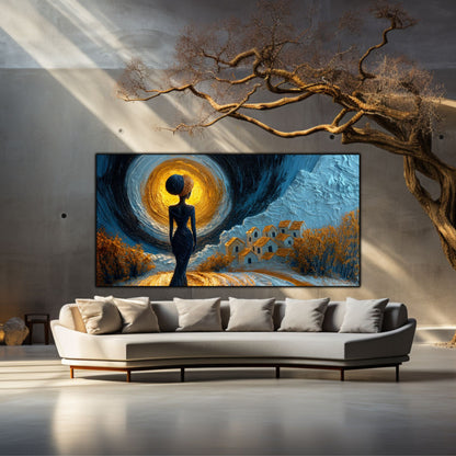 Tablou unicat din sticlă securizată -No19