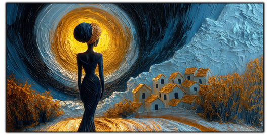 Tablou unicat din sticlă securizată -No19