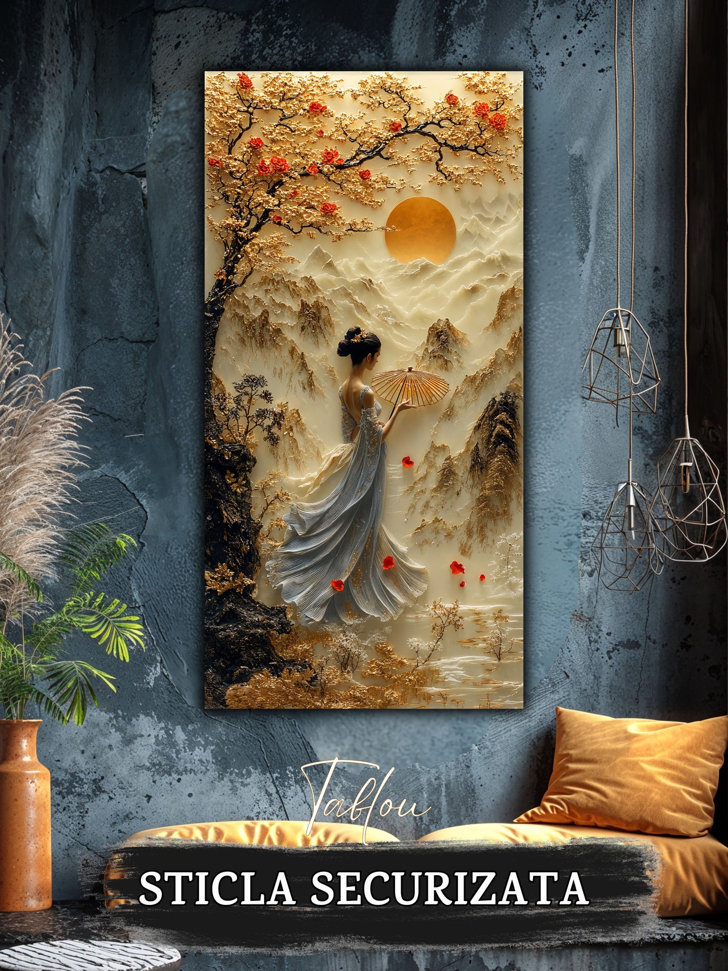 Tablou Sticla Securizata - Fragment of The Soul - 07