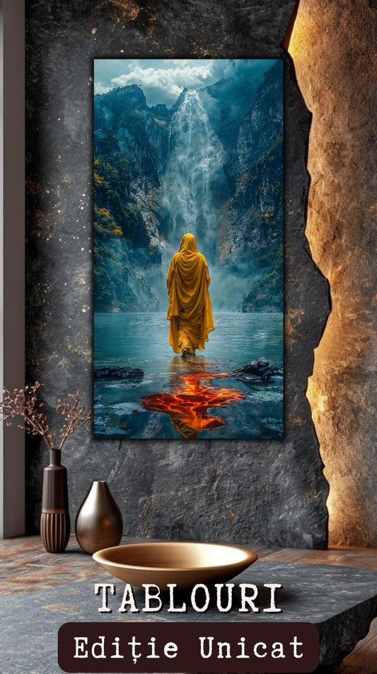 Tablou unicat din sticlă securizată Vanishing Step - No12