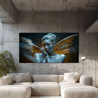 Beyond Meditation - Tablouri moderne pe sticla securizata pentru living contemporan NO45