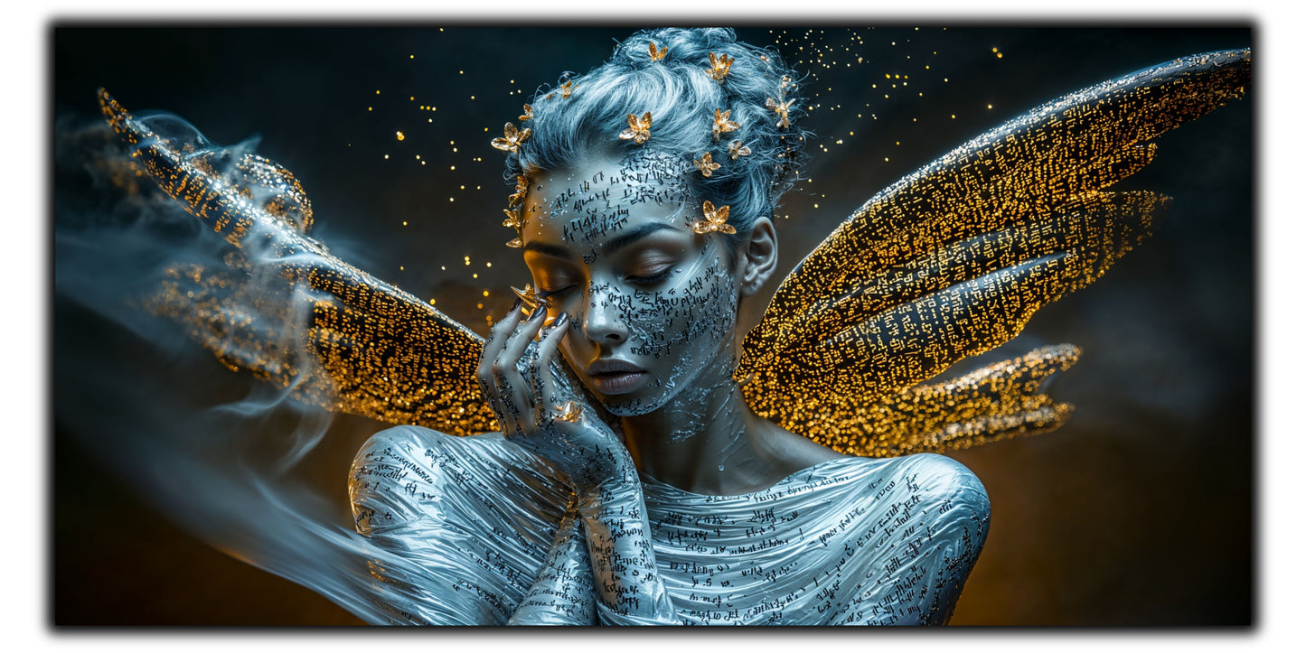 Beyond Meditation - Tablouri moderne pe sticla securizata pentru living contemporan NO45