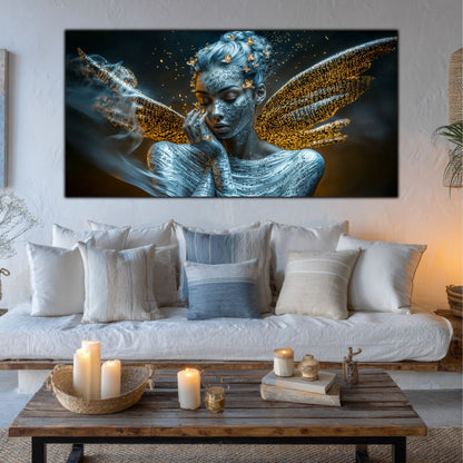 Beyond Meditation - Tablouri moderne pe sticla securizata pentru living contemporan NO45