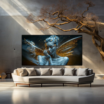 Beyond Meditation - Tablouri moderne pe sticla securizata pentru living contemporan NO45